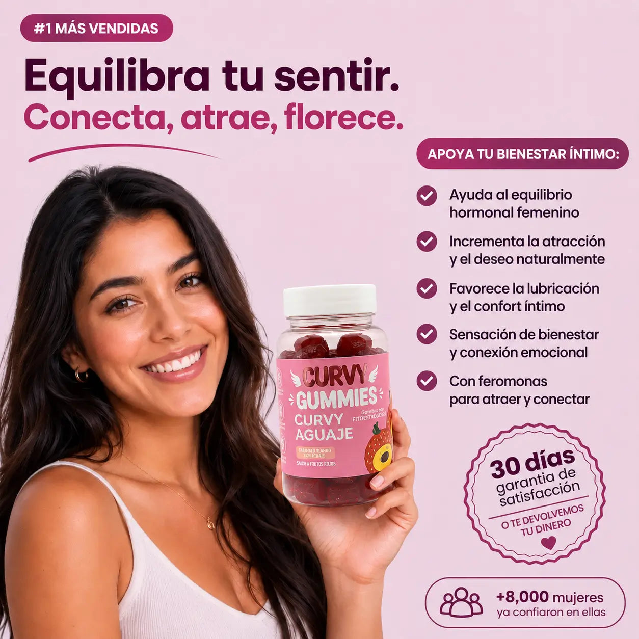 GOMITAS DE FEROMONAS DE FENOGRECO® - Tu pareja lo notara en la primera semana